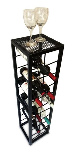 Bodega Vinoteca Cava Vino -20 Botellas- Mb Hierros - tienda online