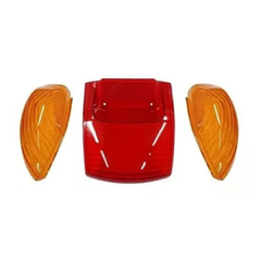 ACRILICO FAROL TRASERO GILERA SMASH AMBAR 3PZS