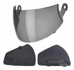 VISOR DE CASCO TAMASHI NEGRO FUME COMPLETO