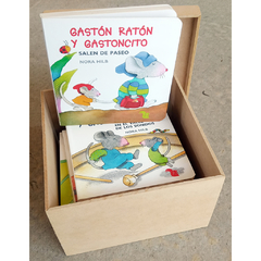 Colección Gastón Ratón - 10 títulos en caja de madera - comprar online
