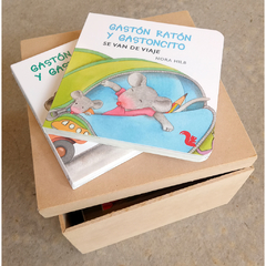 Colección Gastón Ratón - 10 títulos en caja de madera
