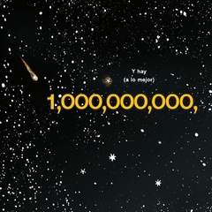 Un trillón de estrellas en internet