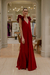 Vestido Jabô - Decote V Vermelho - comprar online