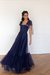 Vestido Luisa - Azul Marinho on internet