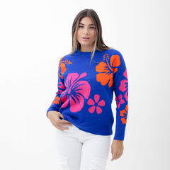 Sweater bremer flores - tienda online
