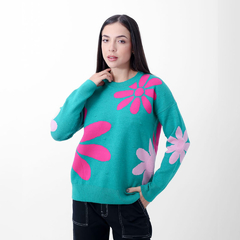 Sweater flores - tienda online