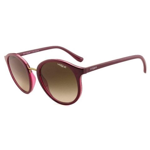 Oculos solar Vogue Feminino VO5252-SL lentes cor marron - Óculos