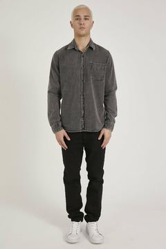 CAMISA DENIM BLACK JOHN