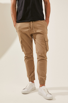 PANTALON CARGO PREMIUM CAMEL