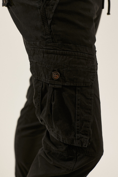 PANTALON PREMIUM CARGO NEGRO - tienda online