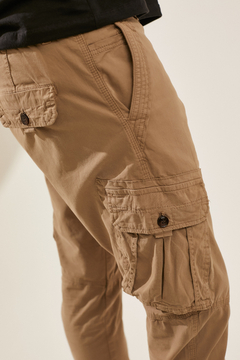 PANTALON CARGO PREMIUM CAMEL - tienda online