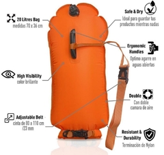 TORPEDO INFLABLE / BOLSA ESTANCO APTO PARA NADO - comprar online
