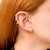 Piercing Ear Cuff de Cobra Banhado em ouro 18k na internet