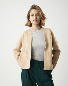 CARDIGAN POCKET PUFF - comprar online