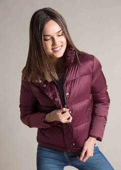 CAMPERA NYLON JESS BORDEAUX