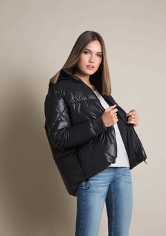 CAMPERA NYLON NAOMI BLACK