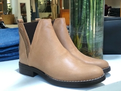 botas marrones con elastico