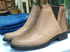 botas marrones con elastico - comprar online