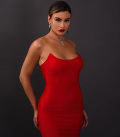 Vestido Ane Vermelho - Cand Store Ltda