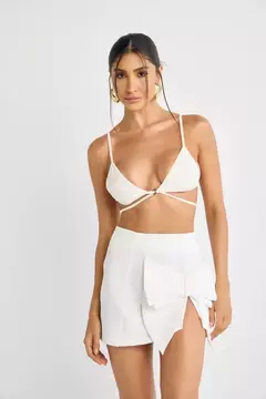 Saia Eloise Branco - comprar online