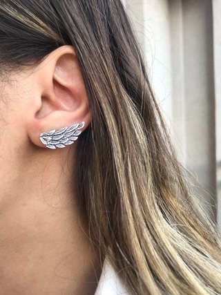 BRINCO EAR CUFF ASA DE PRATA 925