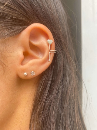 PIERCING CORAÇÃO DE PRESSÃO