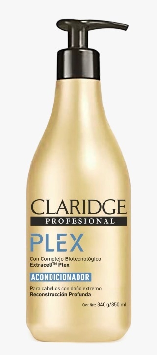 CLARIDGE ACONDICIONADOR PLEX para cabellos extremadamente dañados con Extracell Plex.