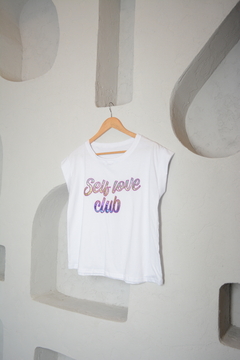 Imagen de Remera Self Love Tornasolado