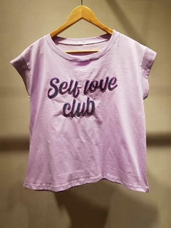 Remera Self Love Tornasolado - Clostudio