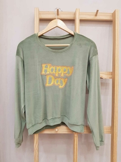 Buzo Plush Happy Day - tienda online