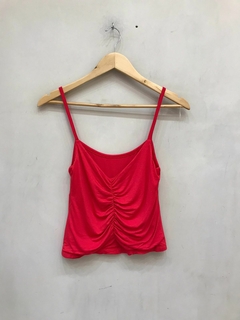 Musculosa Crep Frunce - Clostudio