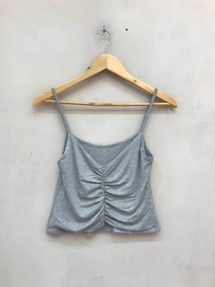 Musculosa Crep Frunce