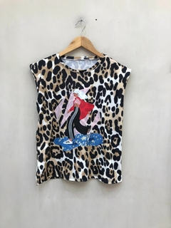 Musculosa Print Estampada