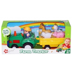 Tractor y presonajes granja con sonidos - comprar online