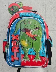 Mochila dinosaurios 16" espalda