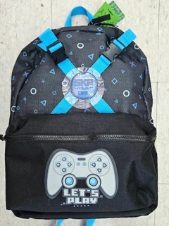 Mochila Let´s Play joystick 16" espalda