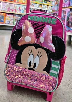 Mochila Minnie 12" carro