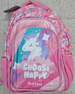 Mochila unicornio 16" espalda