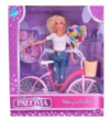 Muñeca y su bicicleta