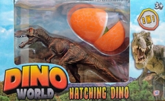 Dinosaurio con huevo