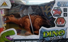 Dino world con luz, sonido y movimiento