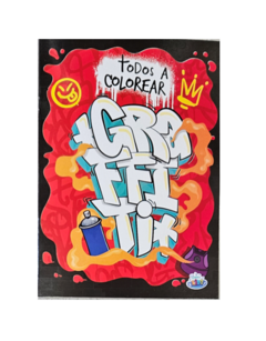 Libro para pintar graffitis