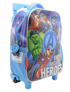 Mochila Avengers 12" carro