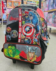 Mochila Avengers 16" con carro