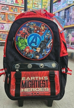 Mochila Avengers 18" con carro