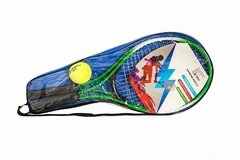 Raquetas de tenis en estuche con pelota