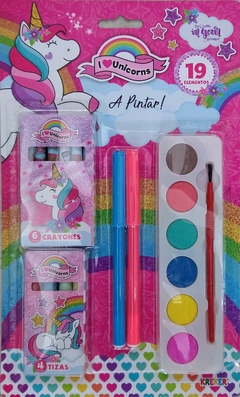 Set para pintar Unicorns