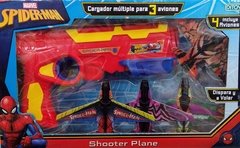 Spiderman pistola lanza aviones