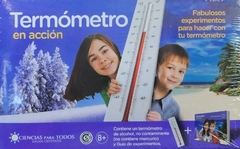 Termómetro en acción