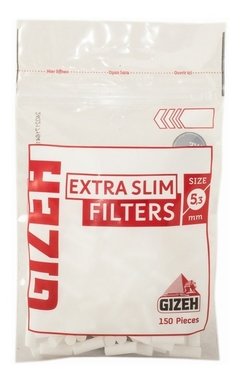 GIZEH FILTROS EXTRA SLIM 5.3mm (bolsa x 150) - Tabaqueria Bocanada